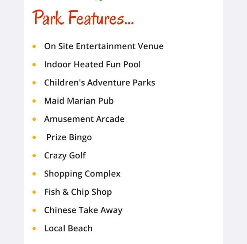 8 Berth Caravan Skegness Golden Palm Resort Chapel Saint Leonards Exteriör bild
